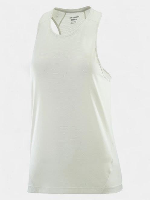 Salomon Shakeout Core női tank top zöld színben 4