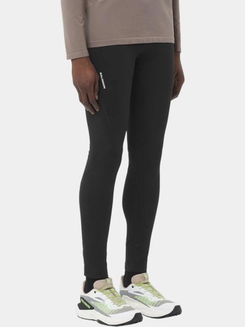 Salomon Shkout Core Warm Tights M férfi sportnadrág fekete színben 2