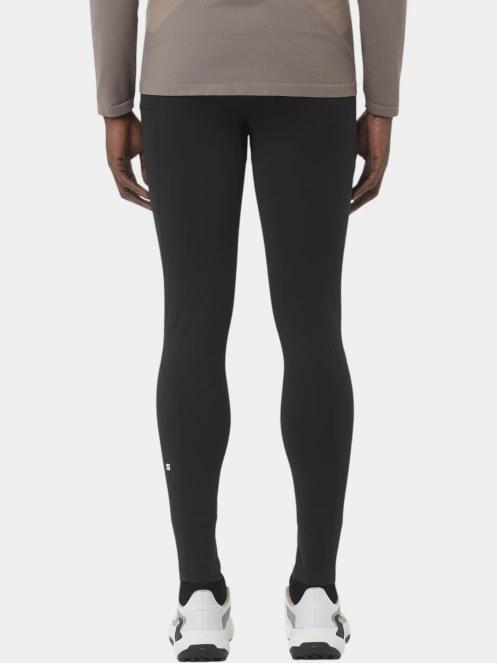 Salomon Shkout Core Warm Tights M férfi sportnadrág fekete színben 3