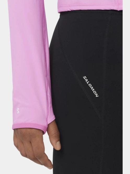 Salomon Sense Aero Hybd Cp Plvr W női pulóver magenta színben 5