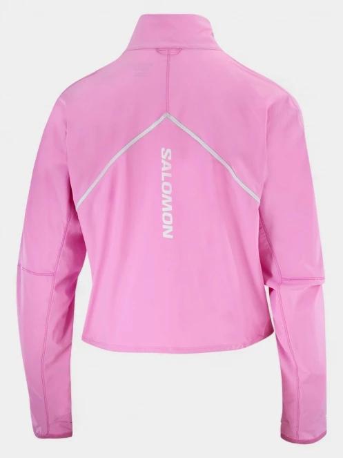 Salomon Sense Aero Hybd Cp Plvr W női pulóver magenta színben 7