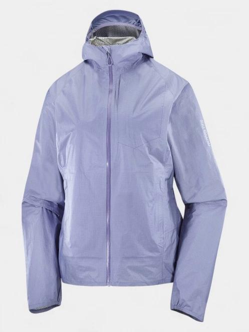 Salomon Bonatti Waterproof női futódzseki lila színben 10