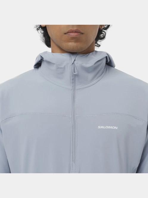 Salomon Sense Aero Hybrid Hz Hd M férfi futódzseki szürke színben 5