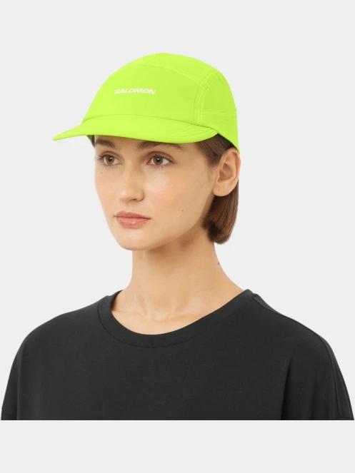 Salomon Sense Aero Cap U baseball sapka világoszöld színben 4