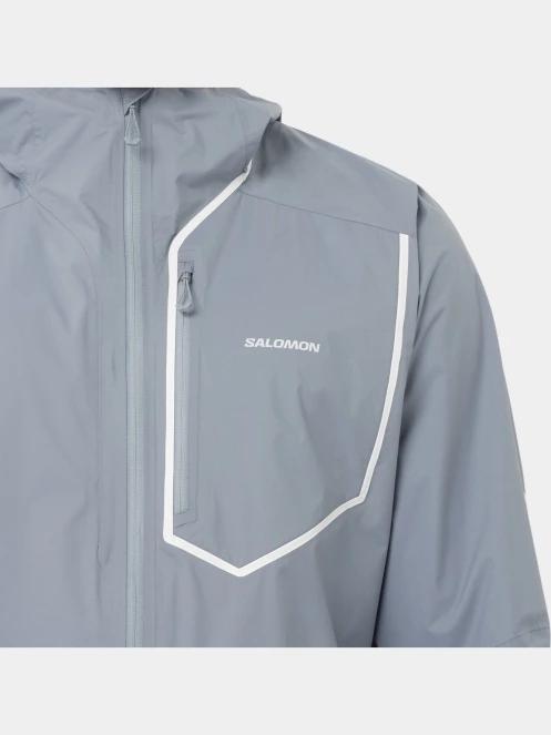 Salomon Bonatti Pro Jkt M férfi futódzseki szürke színben 4