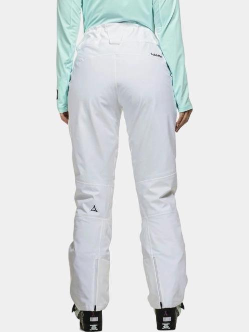 Schöffel Ski Pants Weissach L női sínadrág fehér színben 4