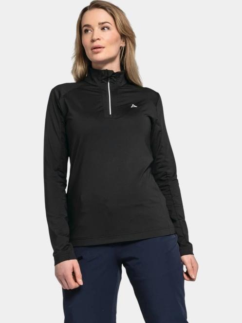 Schöffel Longsleeve Fiss L női polár pulóver fekete színben 2