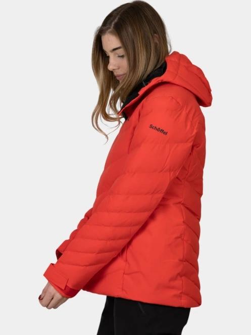 Schöffel Jacket Style Alerce WMS női síkabát piros színben 4