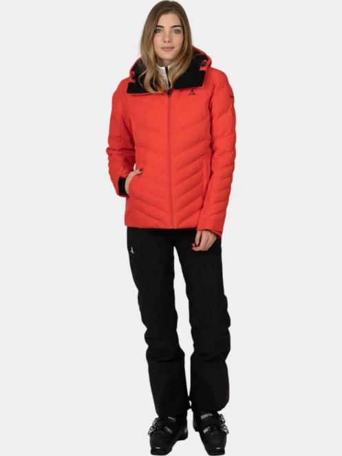 Schöffel Jacket Style Alerce WMS női síkabát piros színben 7