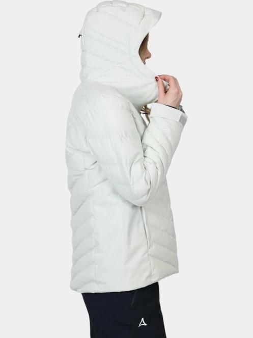 Schöffel Jacket Style Alerce WMS női síkabát fehér színben 5