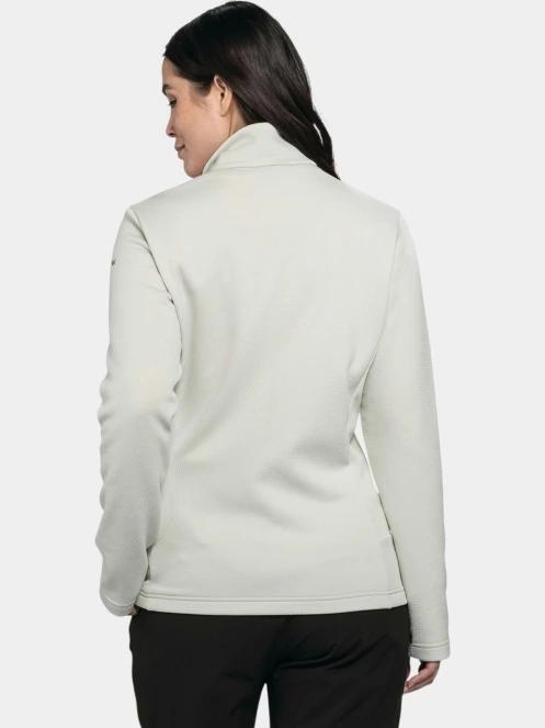 Schöffel Fleece Jk Style Pine WMS női polár pulóver fehér színben 4