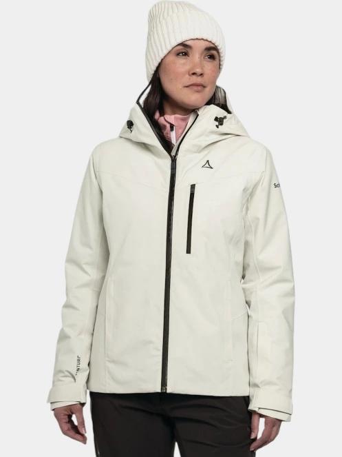 Schöffel Jacket Style Nollen WMS női síkabát fehér színben 2