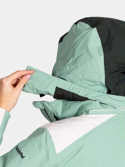 Schöffel Jacket Style Zandwel WMS női síkabát világoszöld színben 11