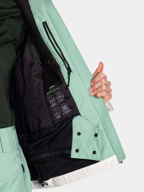 Schöffel Jacket Style Zandwel WMS női síkabát világoszöld színben 8