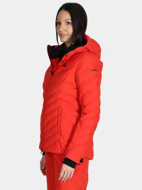 Schöffel Jacket Style Alerce WMS női síkabát piros színben 3