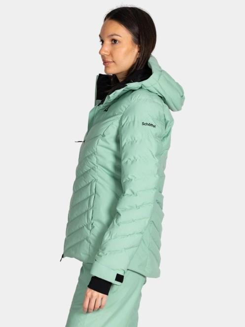 Schöffel Jacket Style Alerce WMS női síkabát világoszöld színben 3