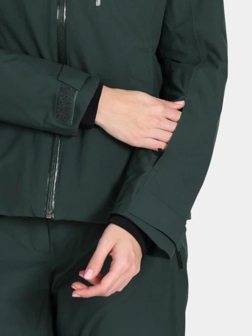 Schöffel Jacket Style Nollen WMS női síkabát sötétzöld színben 6