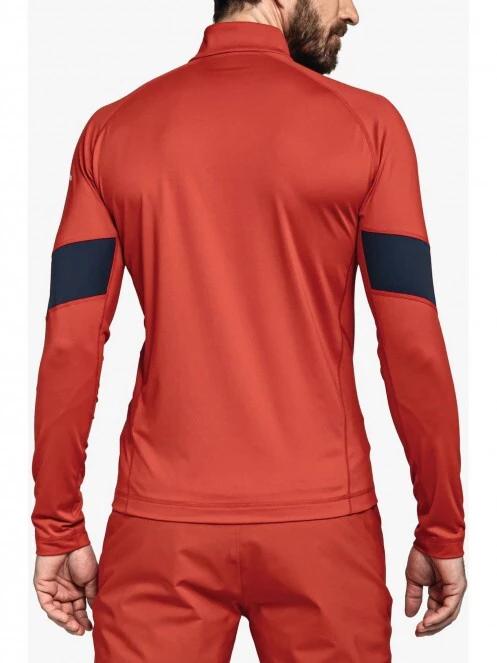 Schöffel Longsleeve Glatthorn M férfi polár pulóver piros színben 4