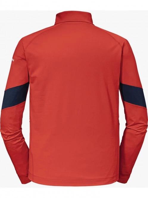 Schöffel Longsleeve Glatthorn M férfi polár pulóver piros színben 6
