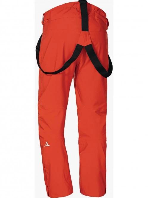 Schöffel Ski Pants Weissach M férfi sínadrág piros színben 9