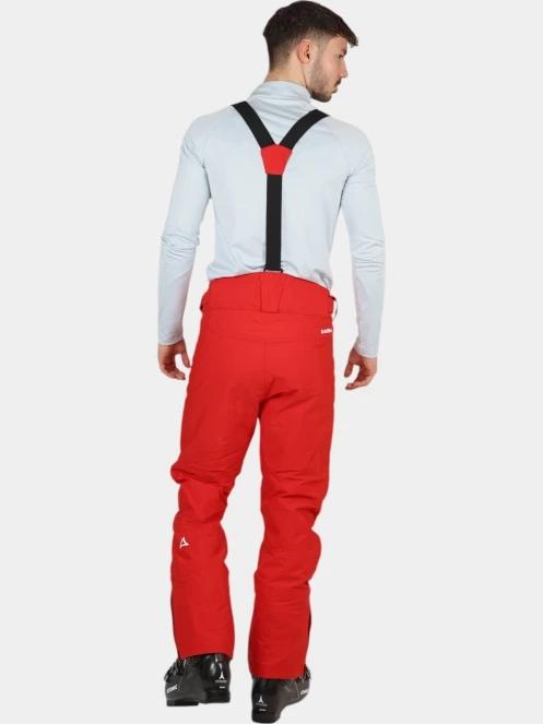 Schöffel Ski Pants Weissach M férfi sínadrág piros színben 4