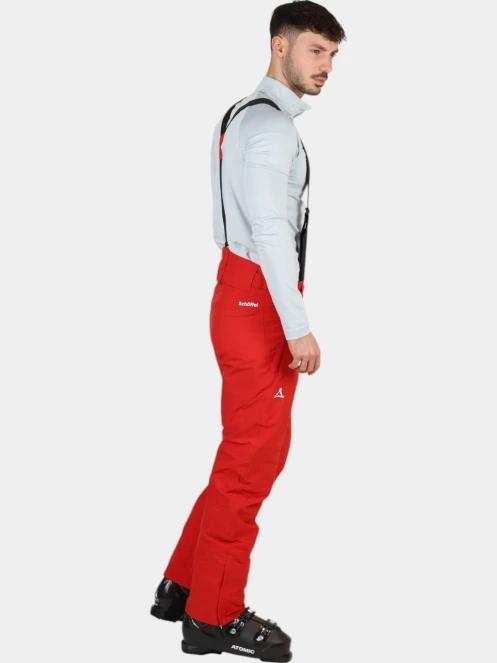 Schöffel Ski Pants Weissach M férfi sínadrág piros színben 5