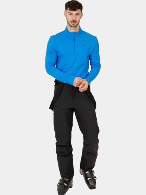 Schöffel Longsleeve Fiss M férfi polár pulóver kék színben 6