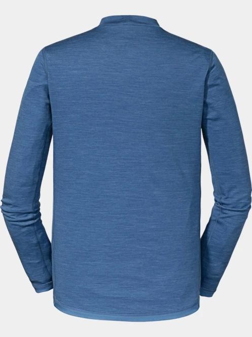 Schöffel Merino Turtle Neck M férfi aláöltöző felső kék színben 6