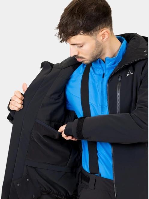 Schöffel Ski Jacket Verbier M férfi síkabát fekete színben 7