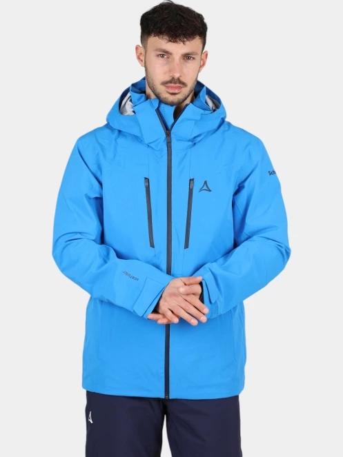 Schöffel Ski Jacket Pontresina M férfi síkabát kék színben 2