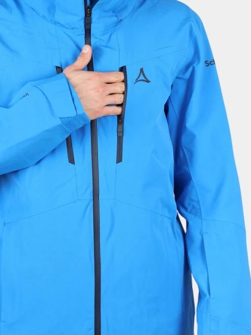 Schöffel Ski Jacket Pontresina M férfi síkabát kék színben 11
