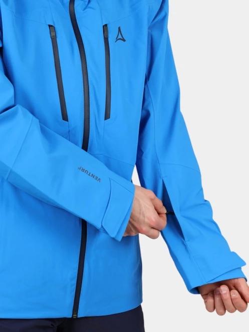 Schöffel Ski Jacket Pontresina M férfi síkabát kék színben 7