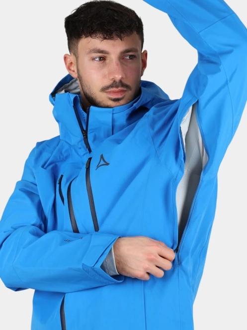 Schöffel Ski Jacket Pontresina M férfi síkabát kék színben 8