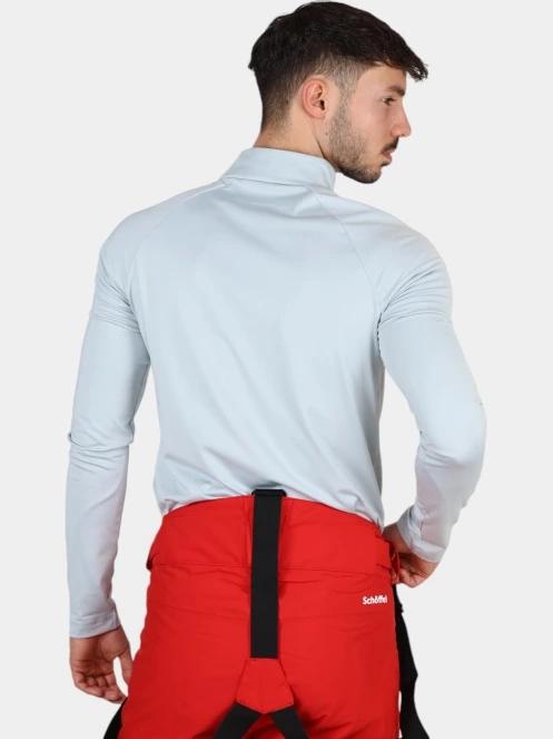 Schöffel Longsleeve Lenggries M férfi polár pulóver szürke színben 4
