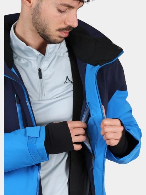 Schöffel Jacket Style Safuna MNS férfi síkabát kék színben 9