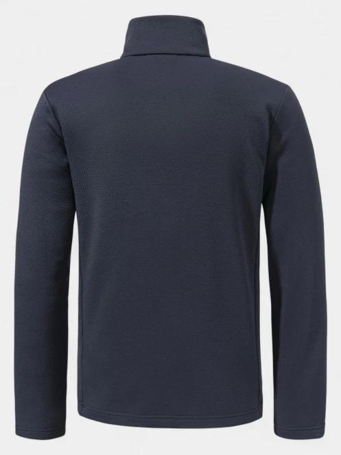 Schöffel Fleece Jk Style Pine MNS férfi polár pulóver sötétkék színben 6