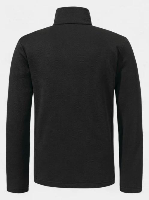Schöffel Fleece Jk Style Pine MNS férfi polár pulóver fekete színben 6