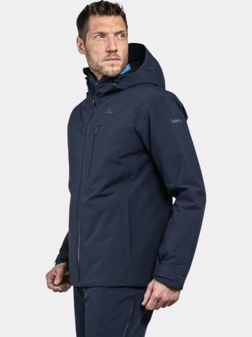 Schöffel Jacket Style Nollen MNS férfi síkabát sötétkék színben 3