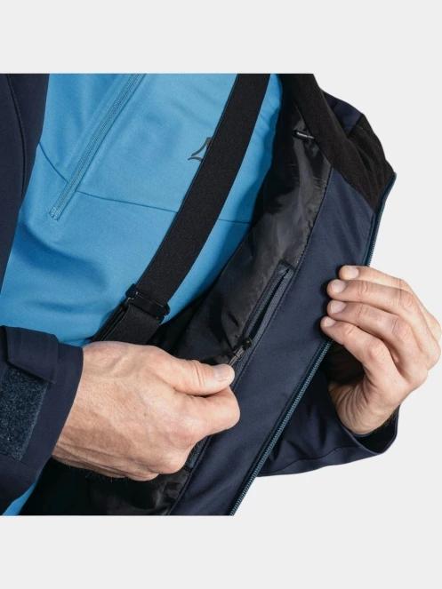 Schöffel Jacket Style Nollen MNS férfi síkabát sötétkék színben 5