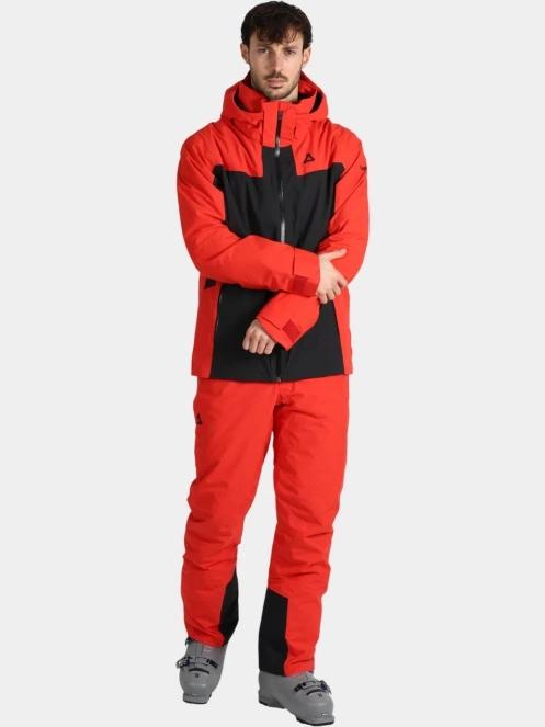 Schöffel Jacket Style Trifex MNS férfi síkabát piros színben 5