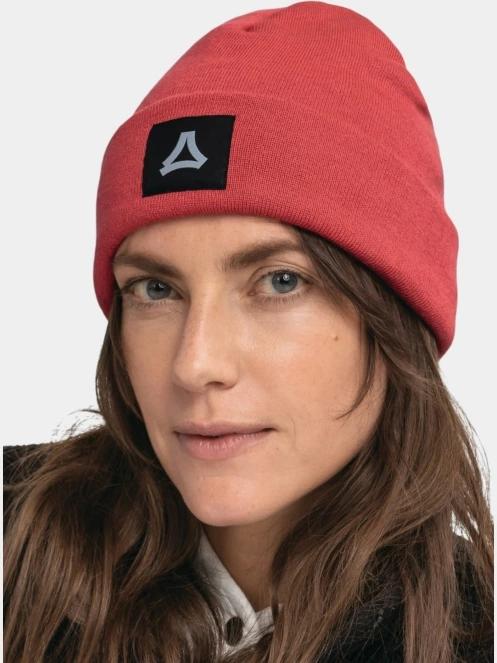 Schöffel Hat Style Lodos ALL kötött sapka piros színben 2