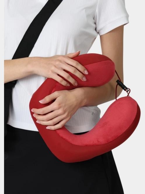Cabin Zero Travel Pillow nyakpárna bordó színben 8