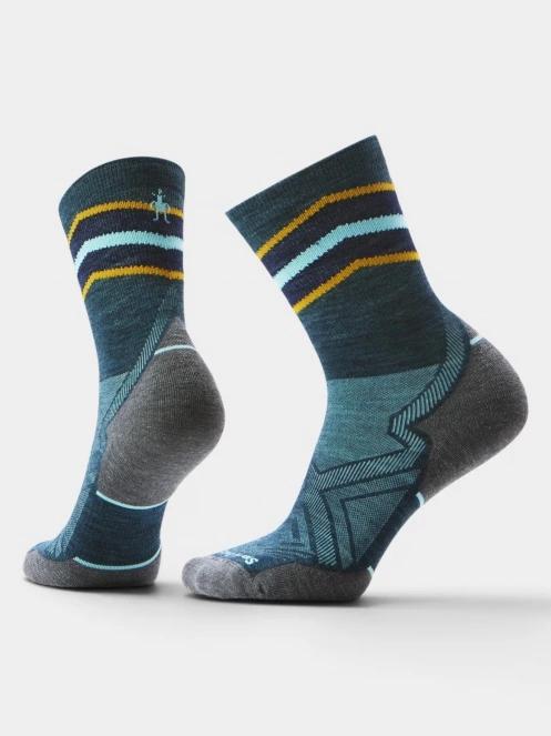 Smartwool Women's Run Targeted Cushion Mid Crew So Run női sportzokni kék színben 2