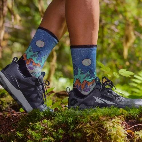 Smartwool Women's Trail Run Targeted Cushion Mount Run női sportzokni multikolor színben 3