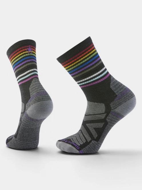 Smartwool Hike Light Cushion Pride Crew Socks Hike túrazokni szürke színben 2