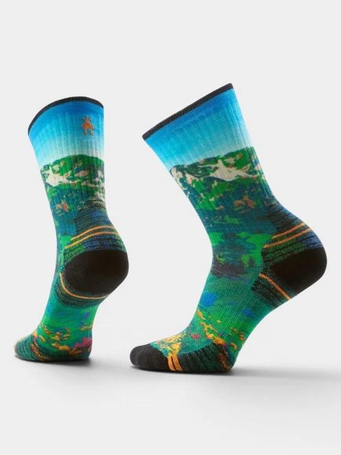 Smartwool Women’s Hike Targeted Cushion Mountain L női túrazokni multikolor színben 2