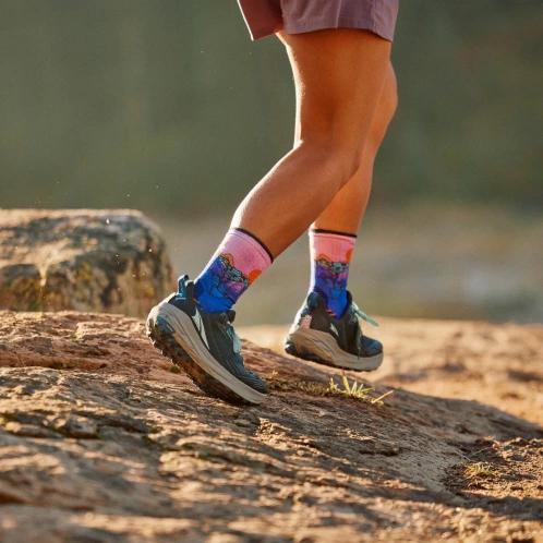 Smartwool Women’s Hike Targeted Cushion Mountain S női túrazokni multikolor színben 4