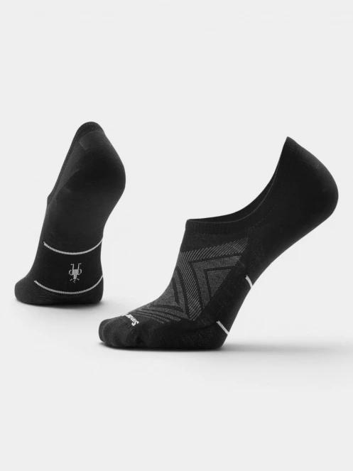 Smartwool Run Zero Cushion No Show Socks sportzokni fekete színben 2