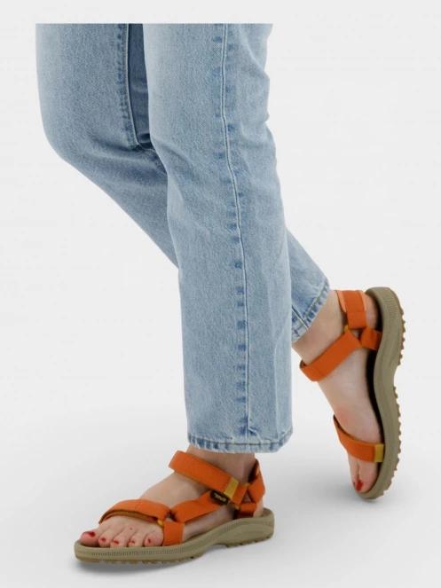 Teva Winsted női túraszandál narancssárga színben 8