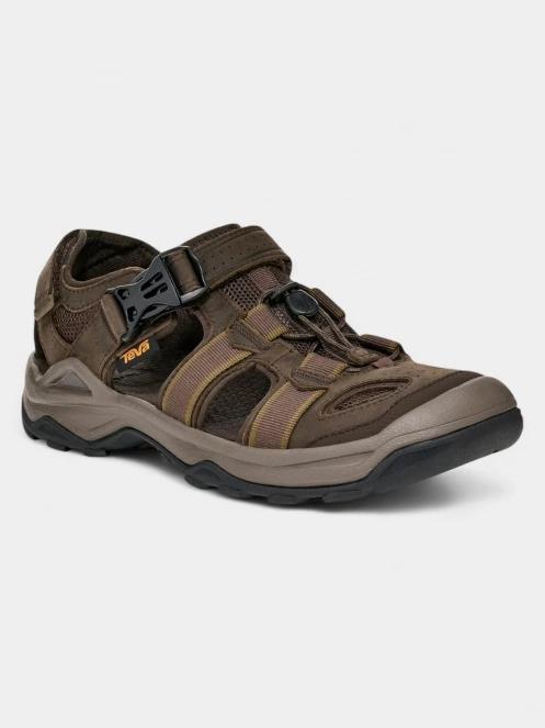 Teva Omnium 2 Leather férfi túraszandál barna színben 2